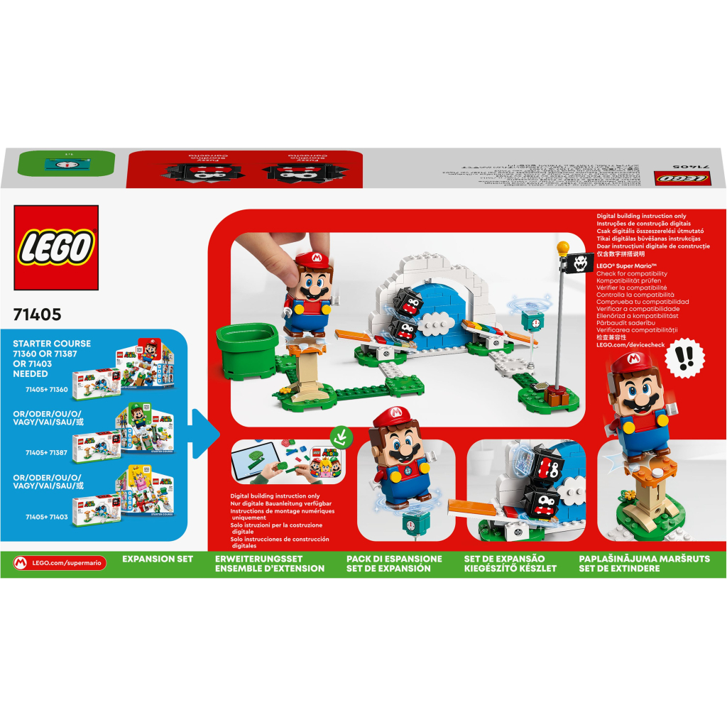 Конструктор LEGO Super Mario Додатковий набір «Ласти Кошлатика» (71405) - зображення 10