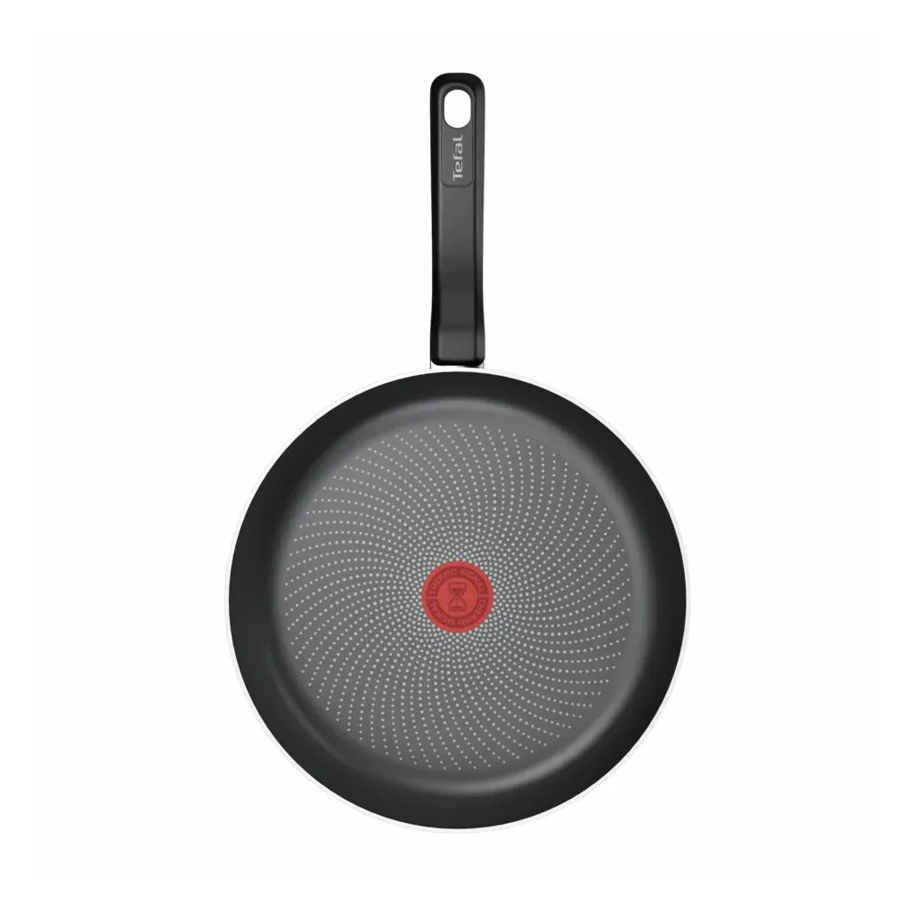 Сковорода Tefal So'' Light 28 см, алюміній, бакеліт, скло, чорний (H0560642_SET) - зображення 3