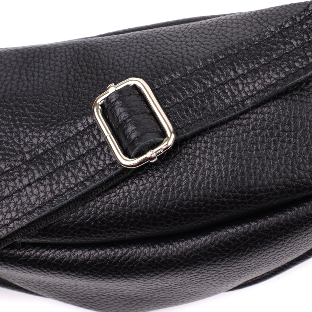 Сумка Shvigel З натуральної шкіри Чорна (23145) - зображення 5