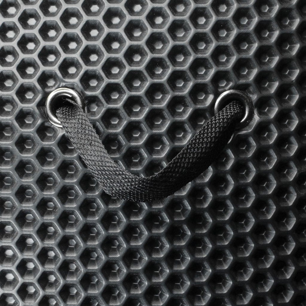 Сумка-органайзер EVAtech M-PRO 32x50x30 см. Сота чорна з чорним кантом (BS13642OM3SBB) - зображення 3