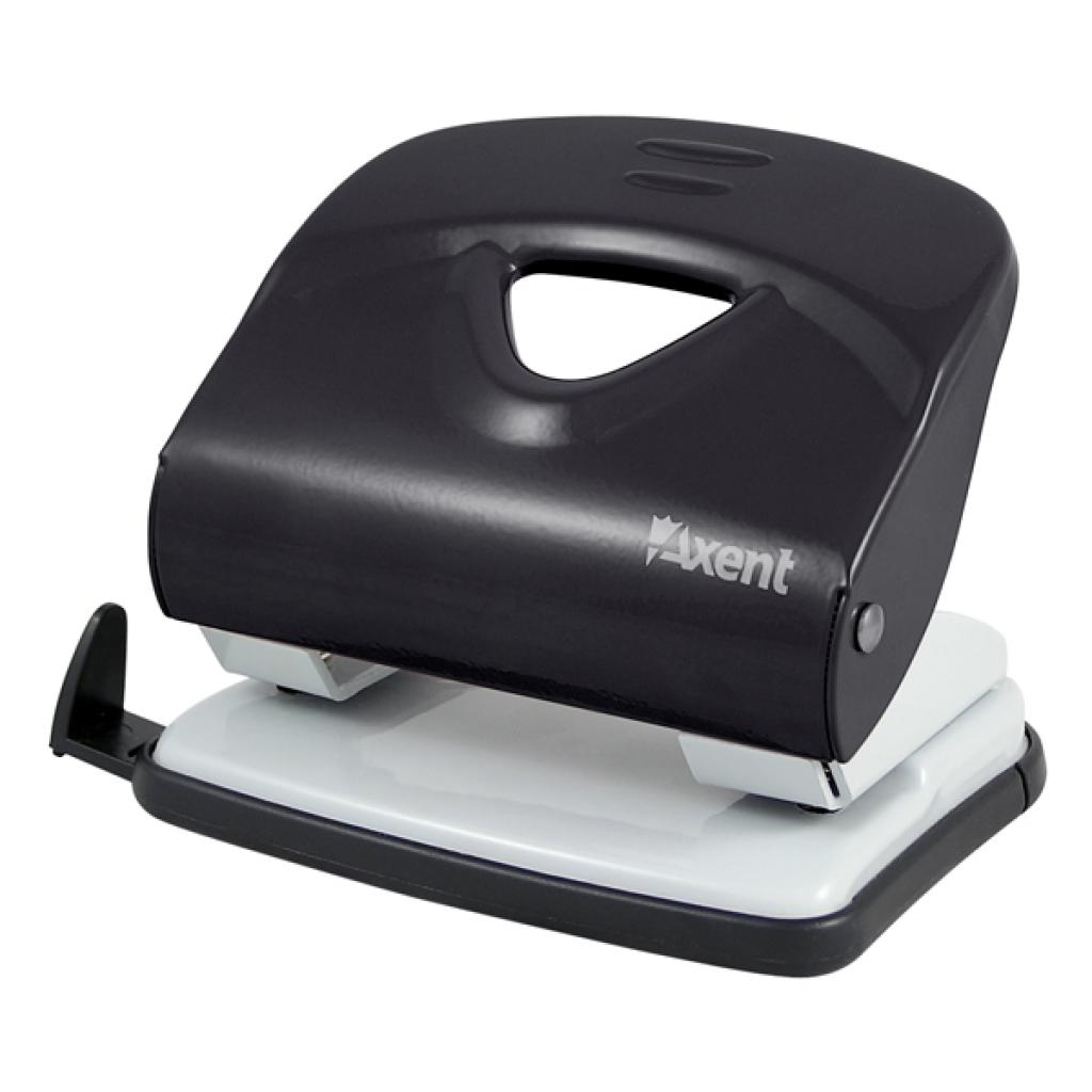 Діркопробивач Axent Exakt-2 metal, 30sheets, black (3930-01-А) - изображение 1