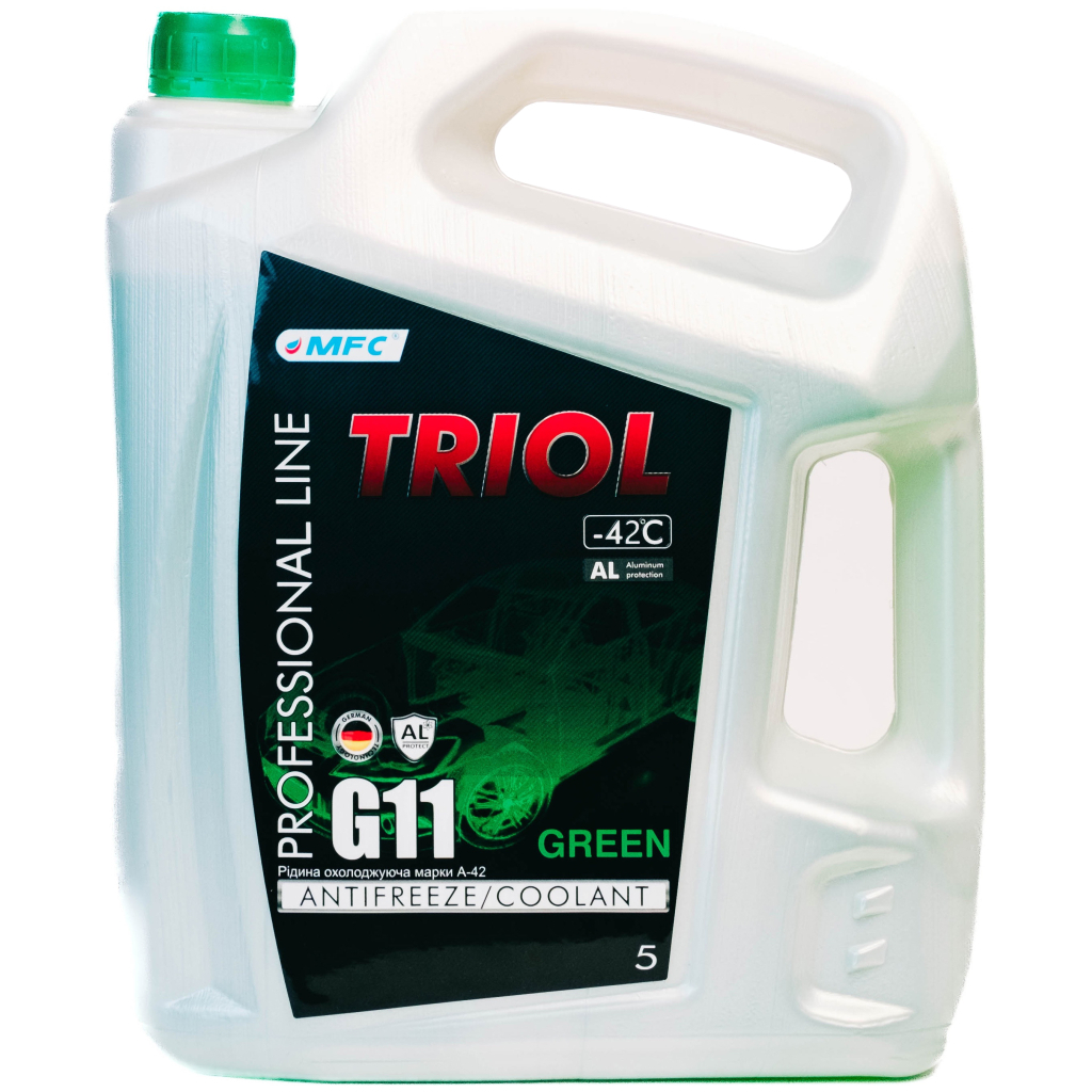 Антифриз МФК TRIOL Professional Green G11 (-42С) 5кг - зображення 1