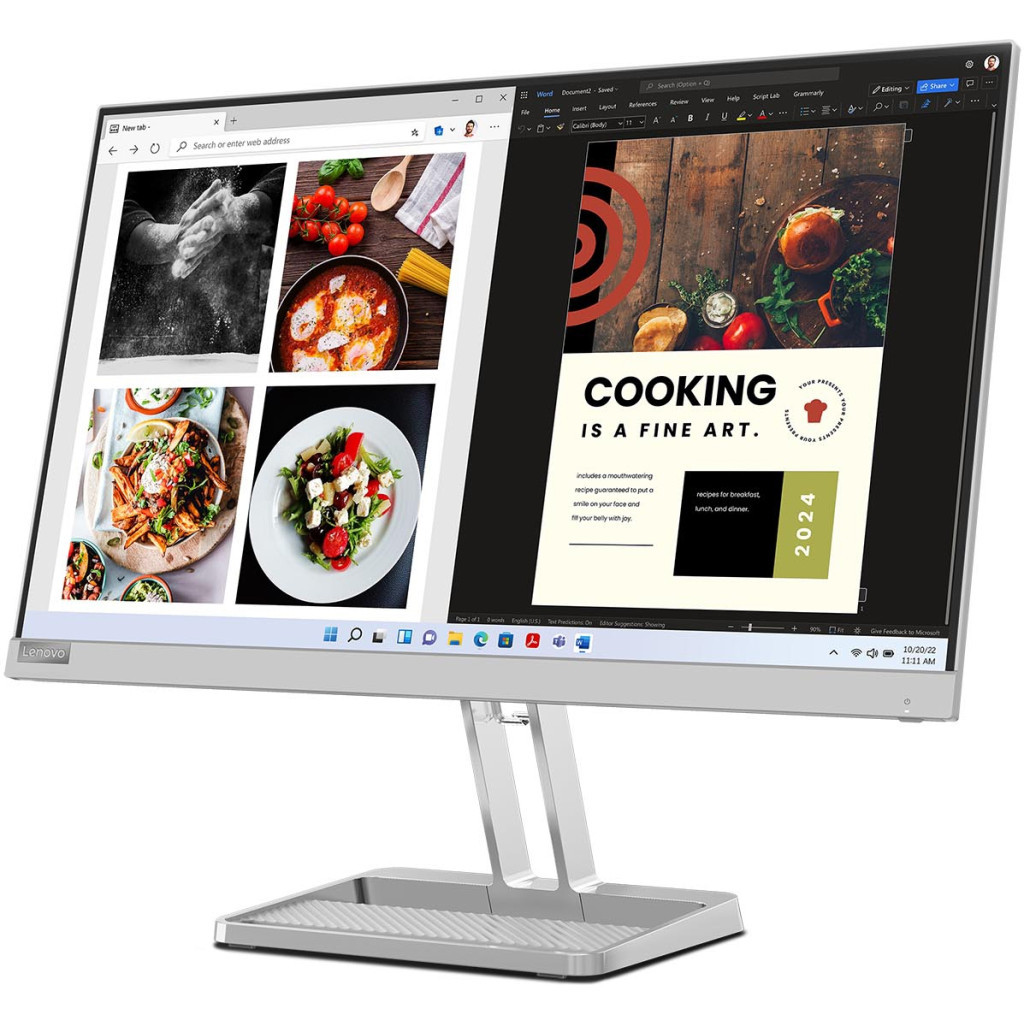 Монітор Lenovo L24i-40 (67A8KAC3UA) - зображення 3