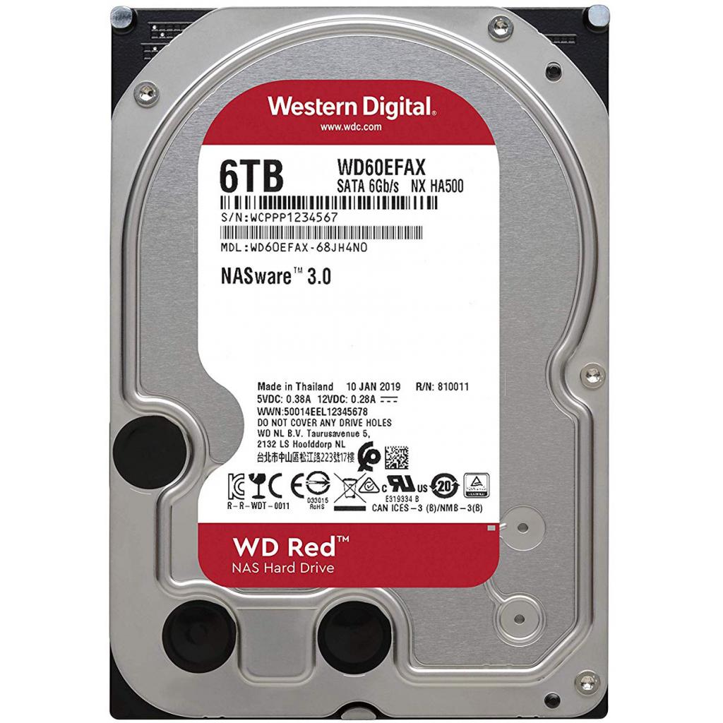 Жорсткий диск 3.5" 6TB WD (WD60EFAX) - зображення 2