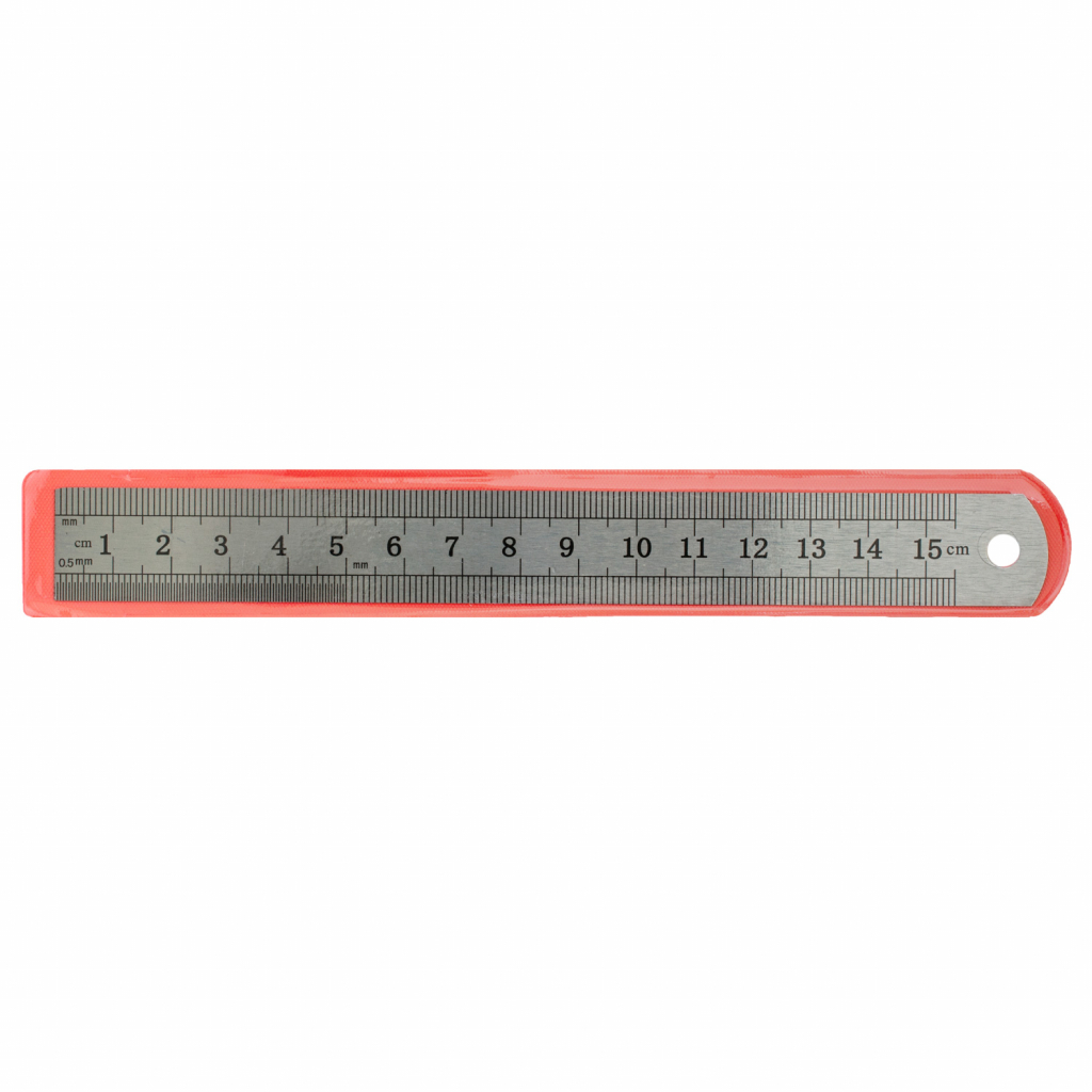 Лінійка H-Tone сталева 15 см (SCALE-HT-JJ30447-15) - зображення 3