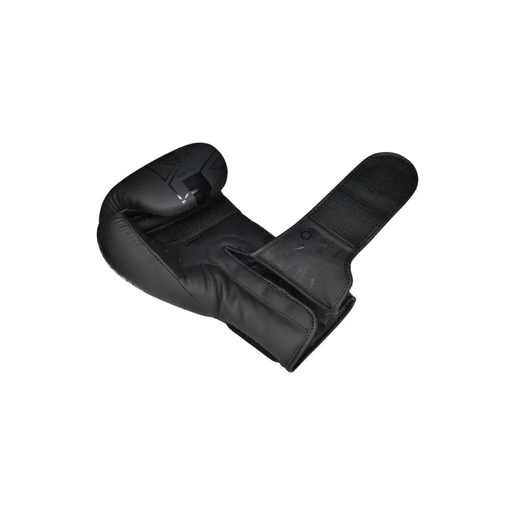 Боксерські рукавички RDX F6 Kara Matte Black 16 унцій (BGR-F6MB-16OZ) - зображення 5