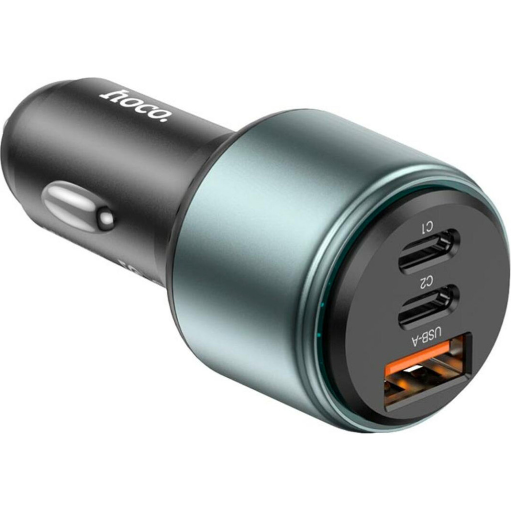 Зарядний пристрій HOCO NZ9 USB-A/Type-C Black (6931474795113) - зображення 3