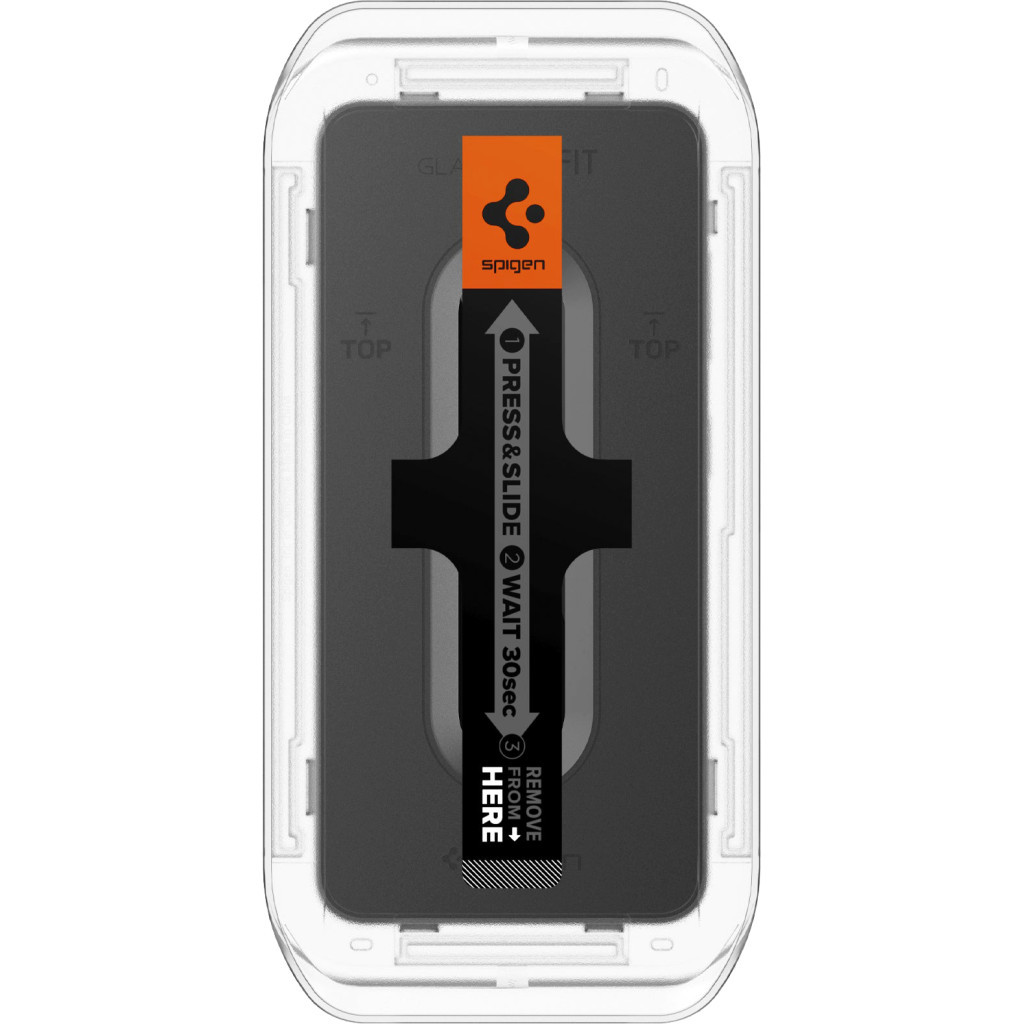Скло захисне Spigen Samsung Galaxy S24 tR EZ Fit HD (2 Pack) (AGL07440) - зображення 7