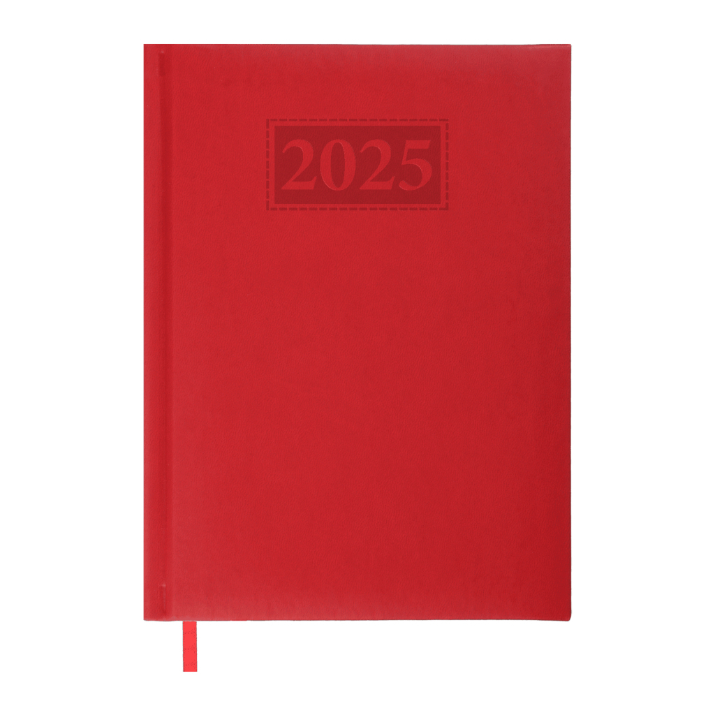 Тижневик Buromax датований 2024 GENTLE, А5 червоний (BM.2109-05) - зображення 1