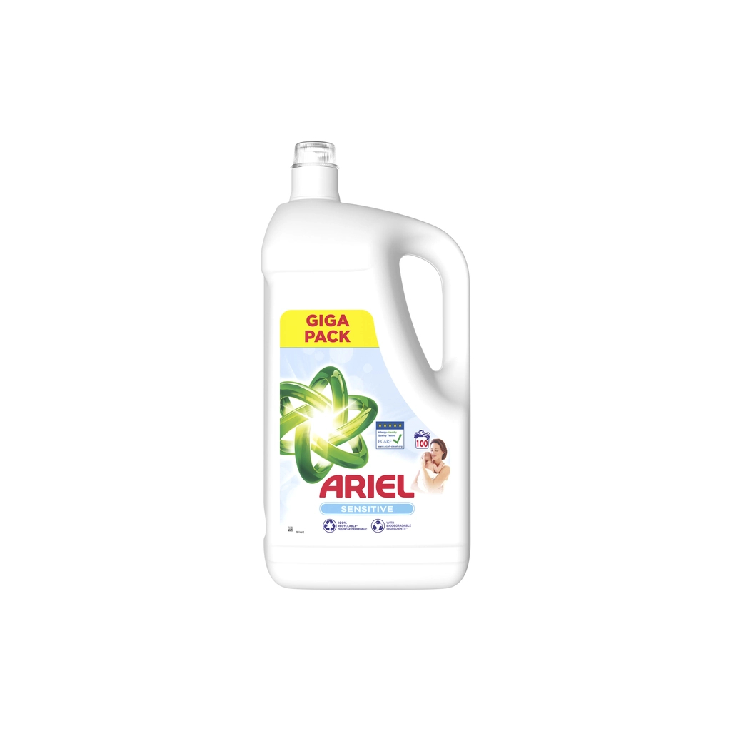 Гель для прання Ariel Sensitive Для чутливої шкіри 5 л (8006540869697) - зображення 2