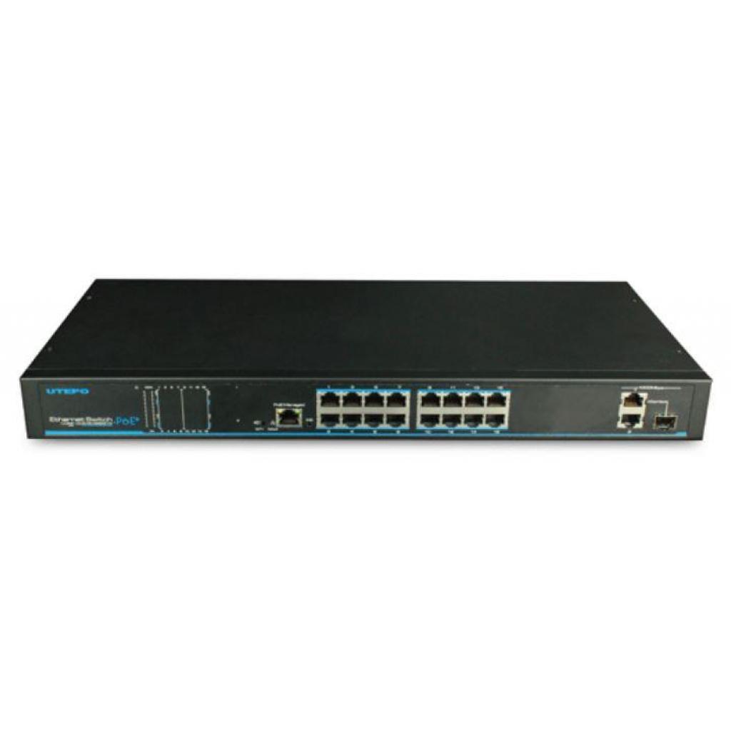 Комутатор мережевий Utepo UTP1-SW16-TP300 - зображення 1
