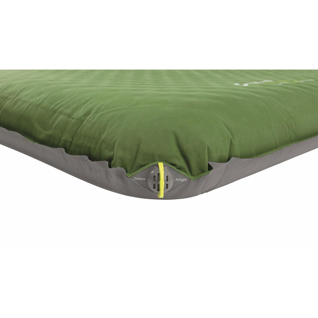 Туристичний килимок Outwell Self-inflating Mat Dreamcatcher Double 5 cm Green (928847) - зображення 3