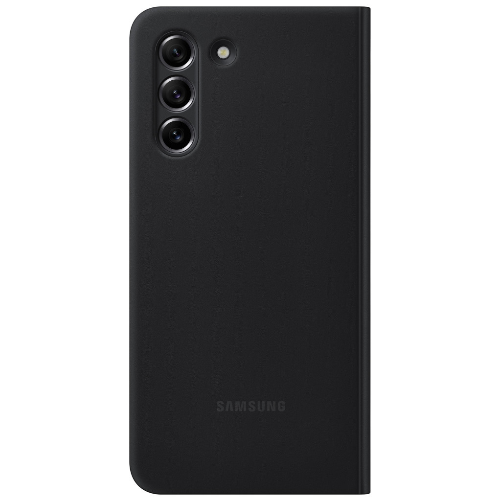 Чохол до мобільного телефона Samsung Clear View Cover Galaxy S21 FE (G990) Dark Gray (EF-ZG990CBEGRU) - зображення 2