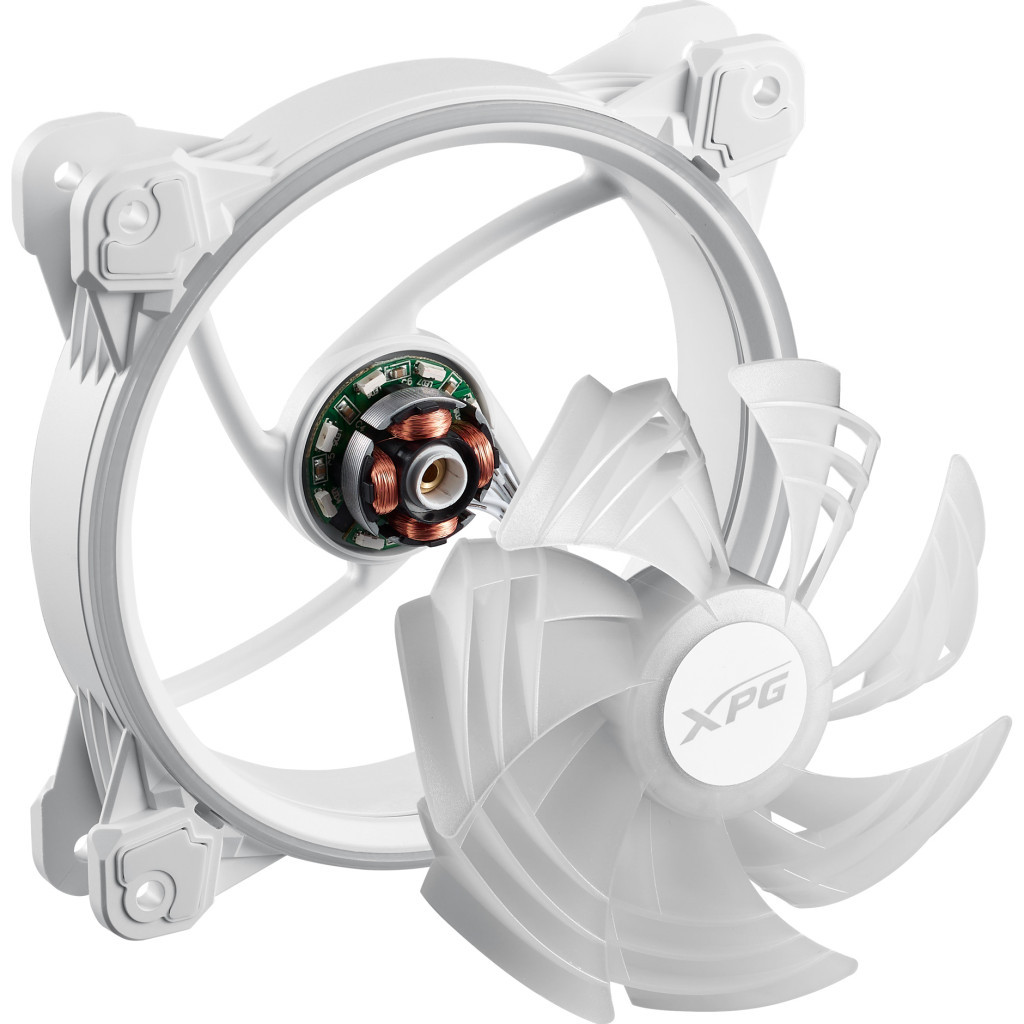 Кулер до корпусу ADATA HURRICANE120ARGBPWM-WHCWW - зображення 3