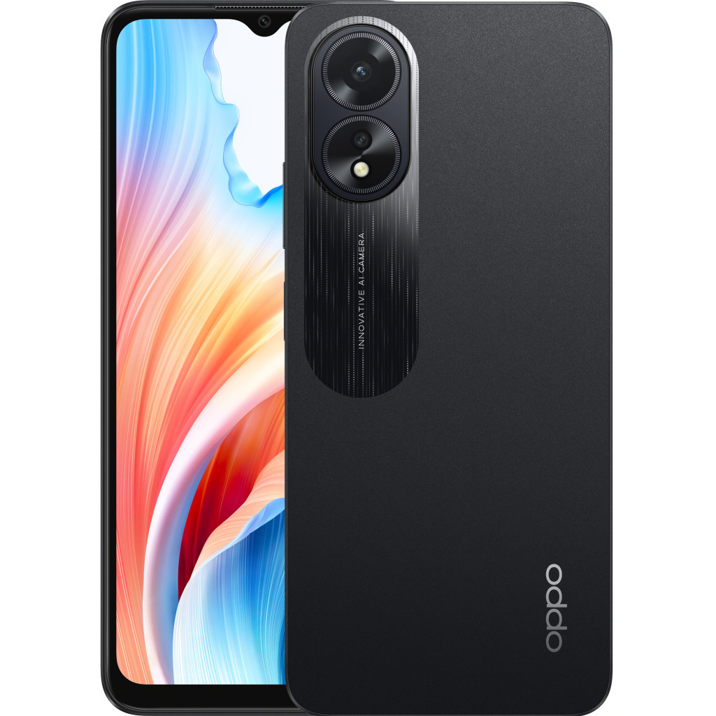 Мобільний телефон Oppo A38 4/128GB Glowing Black (OFCPH2579_BLACK) - зображення 1