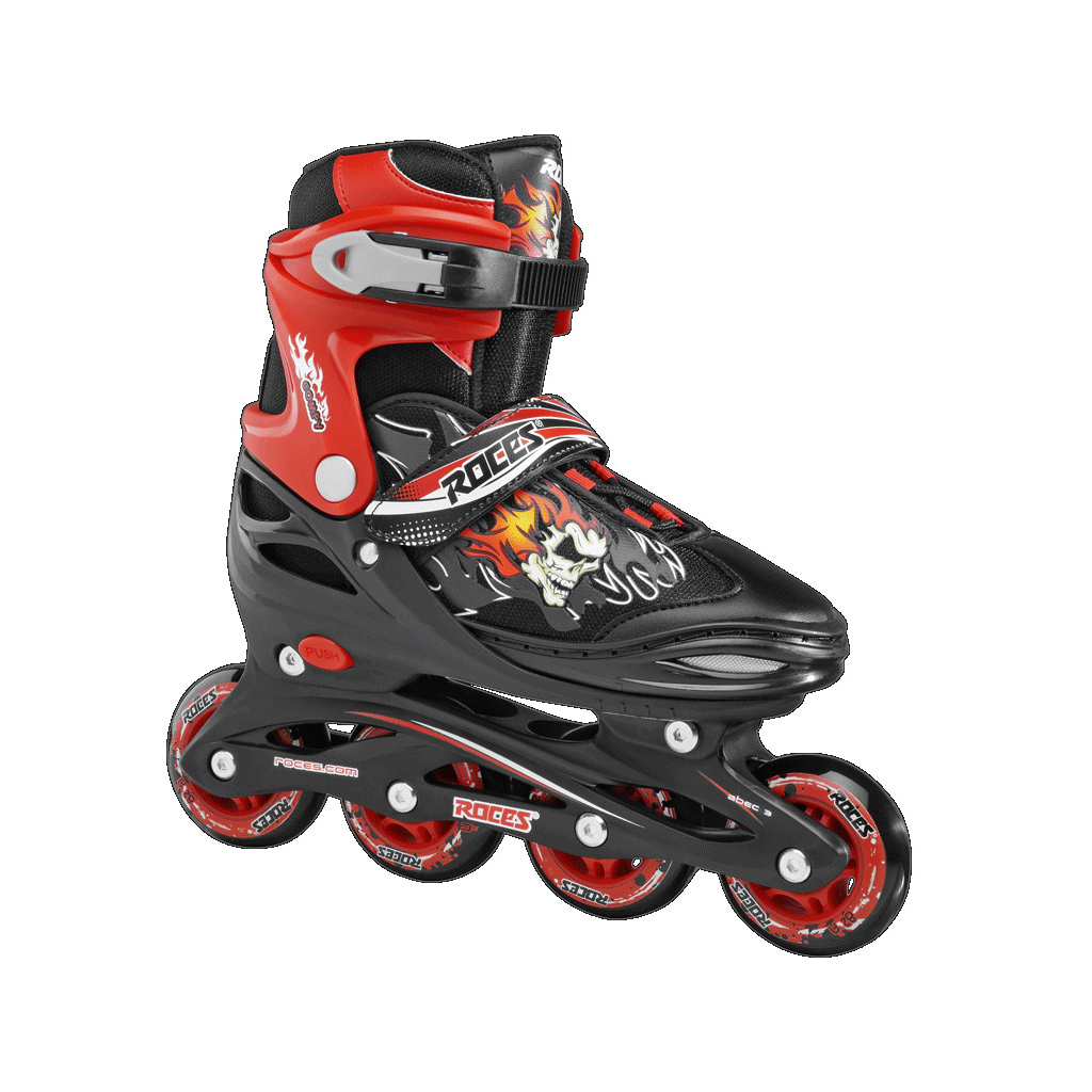 Роликові ковзани Roces Compy 6.0 Чорний/Червоний 34-37 (400808/red/34-37) - зображення 1