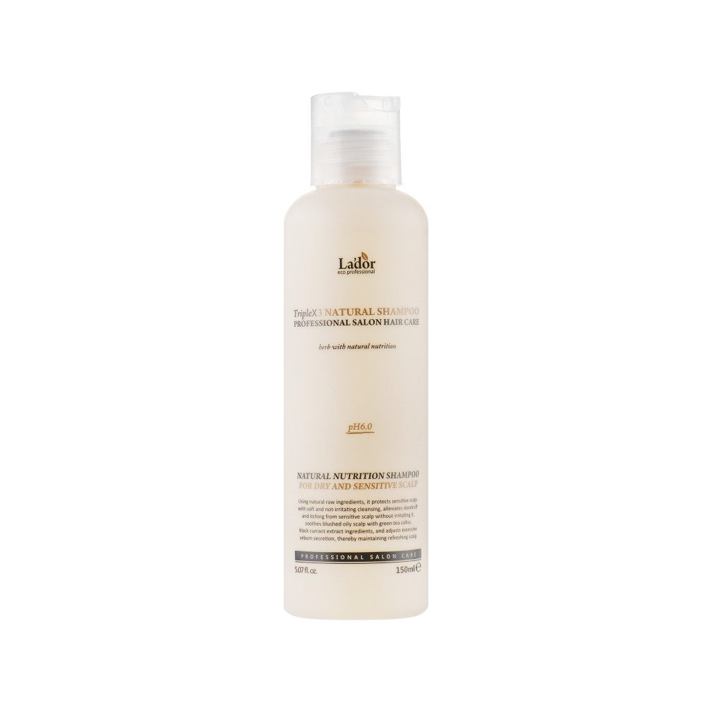 Шампунь La'dor Triplex Natural Shampoo Безсульфатний 150 мл (8809500811008) - зображення 1