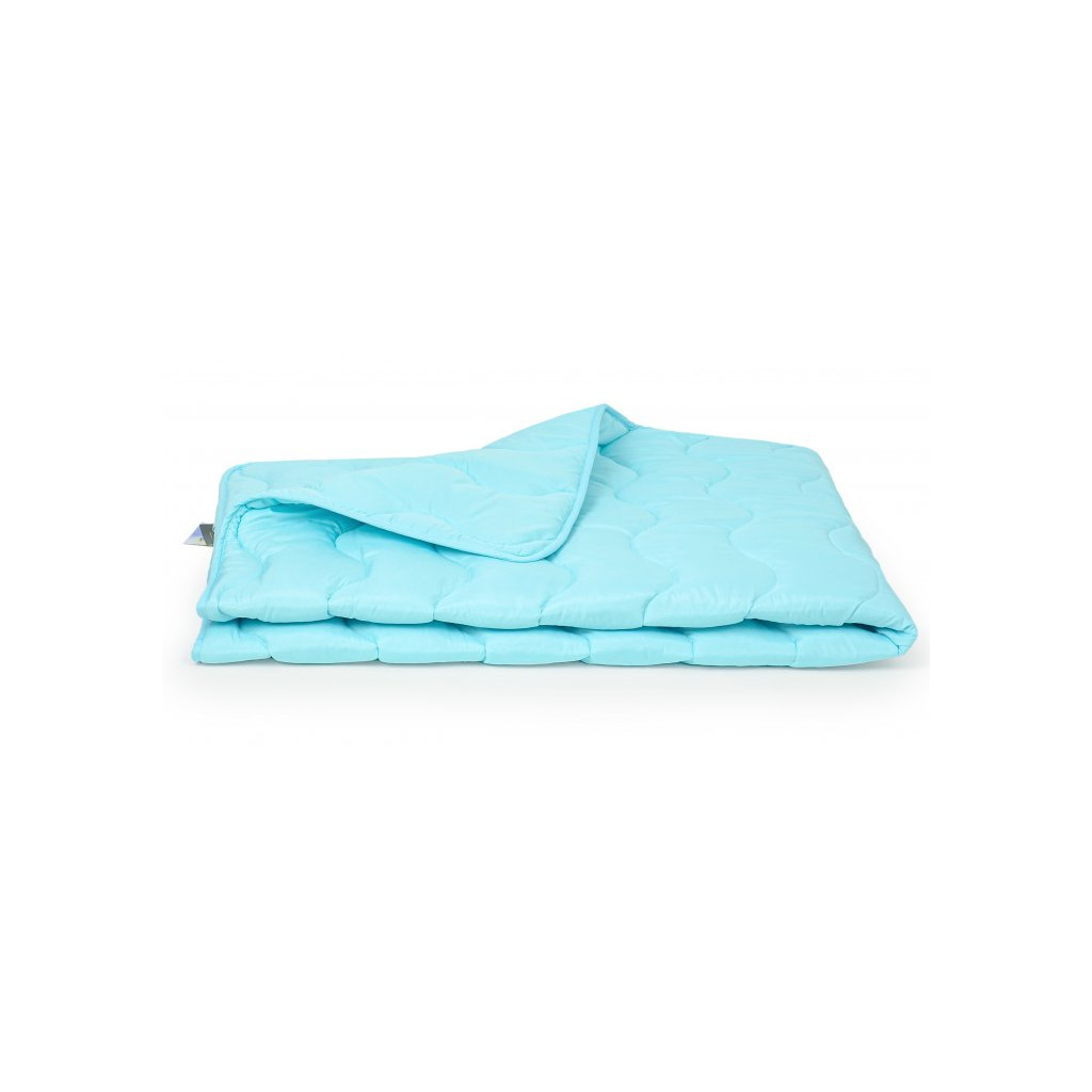 Ковдра MirSon Набір вовняний №1679 Eco Light Blue 155х215 + подушки (2200002656764) - зображення 8