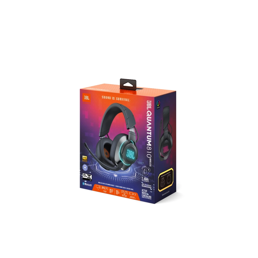 Навушники JBL Quantum 810 Wireless Black (JBLQ810WLBLK) - зображення 5