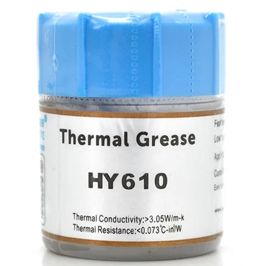 Термопаста Halnziye HY-610 15g, банка - зображення 1
