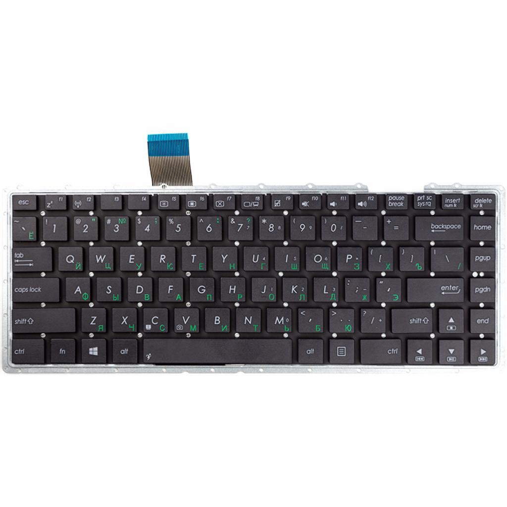 Клавіатура ноутбука ASUS X450J, A450CC черн (KB310725) - зображення 1