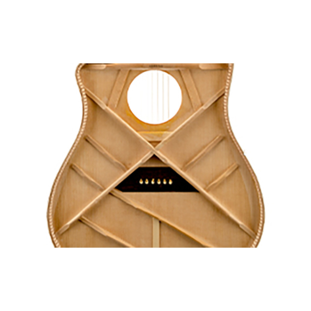 Гітара електроакустична Fender King Vintage Aged Natural (234859) - изображение 8