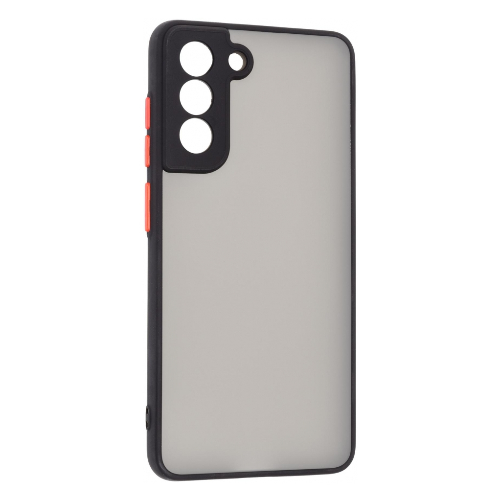 Чохол до мобільного телефона Armorstandart Frosted Matte Samsung S21 FE Black (ARM70486) - зображення 1