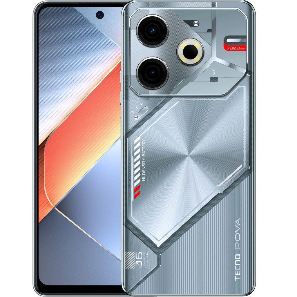 Мобільний телефон Tecno POVA 6 NEO 8/256GB Starry Silver (4894947023637) - зображення 1