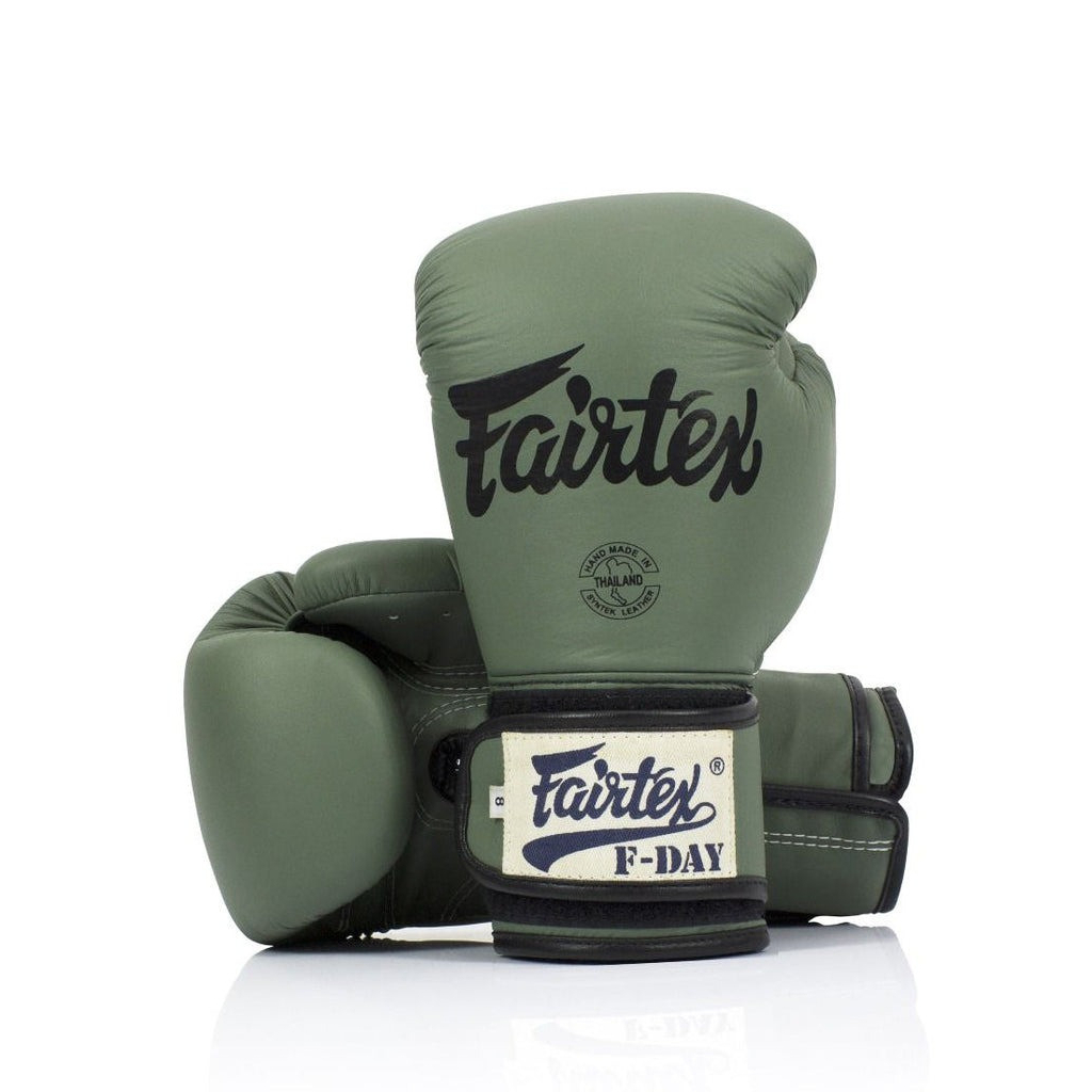 Боксерські рукавички Fairtex BGV11 Green 14 унцій (бинти в комплекті) (BGV11_14oz_Green) - зображення 2