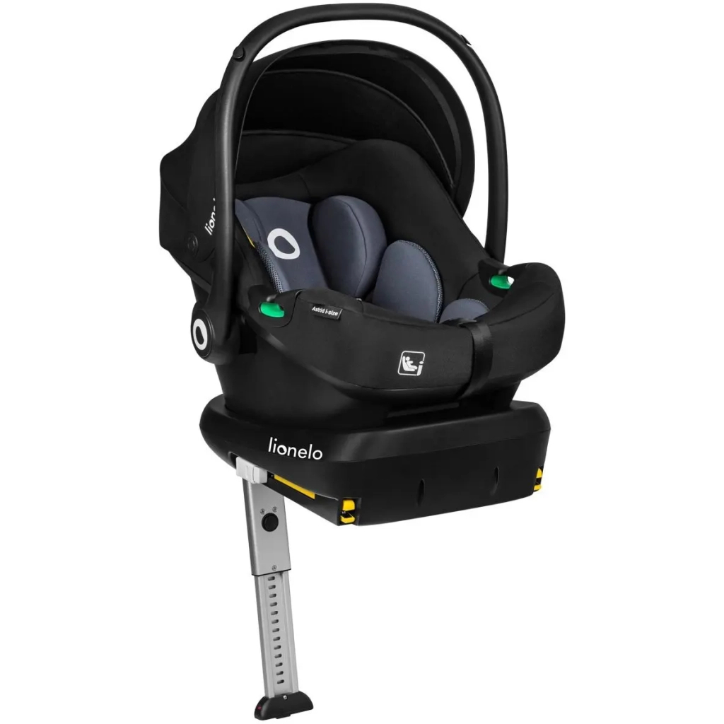 Автокрісло Lionelo Astrid I-Size Base Black (LO-ASTRID I-SIZE BASE BLACK) - зображення 1