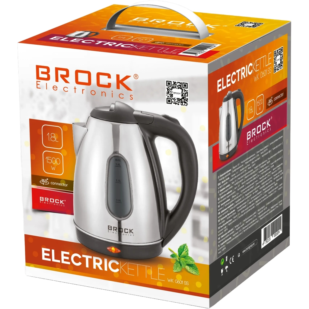 Електрочайник Brock WK 0601 SS - зображення 2