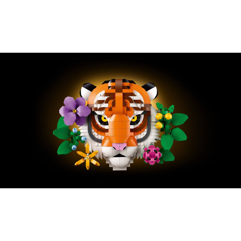 Конструктор LEGO Art Колекція фауни - Тигр (31217) - зображення 12