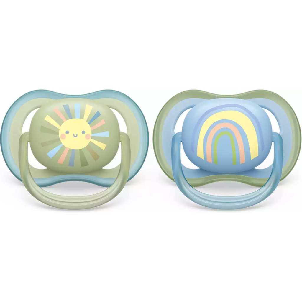 Пустушка Philips AVENT Ultra Air 0-6 міс. 2 шт (SCF085/58) - зображення 1