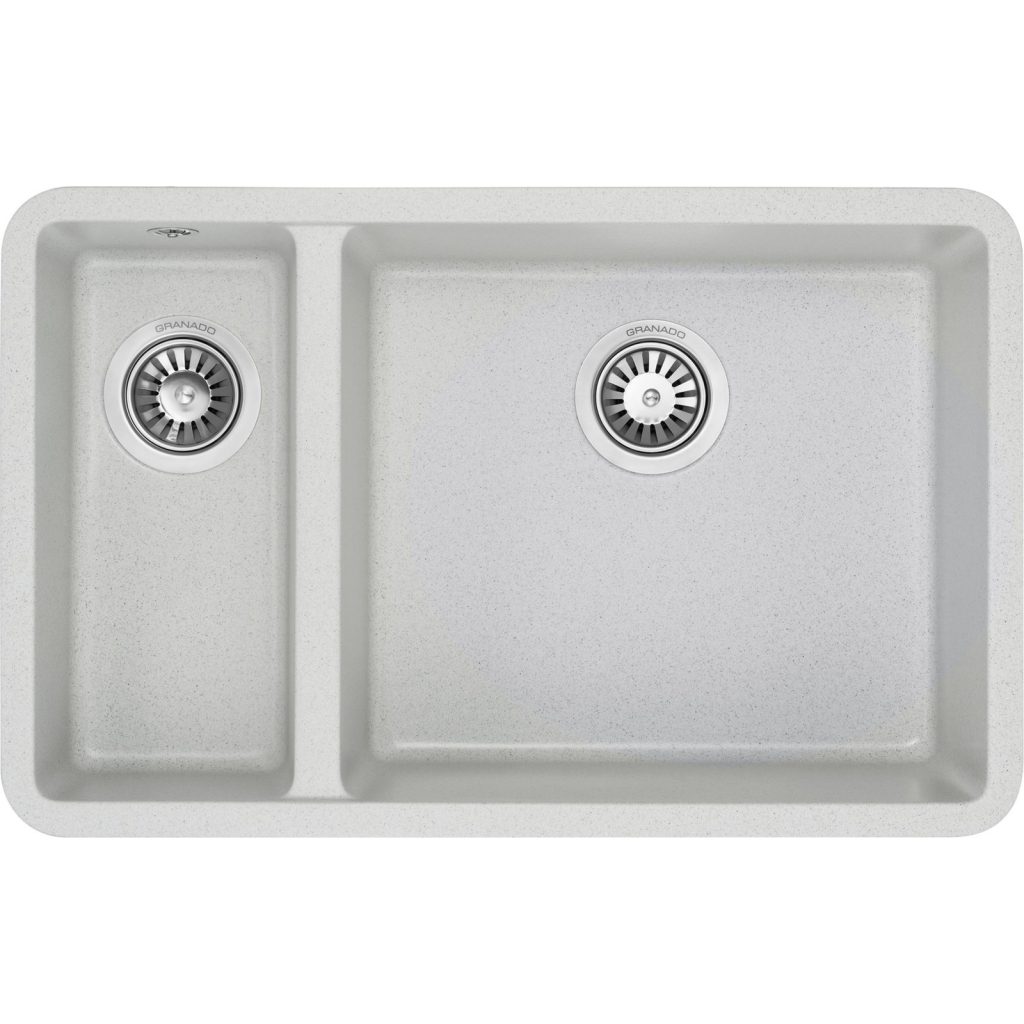 Мийка кухонна GRANADO Under top DOUBLE gris (gr3408) - зображення 1