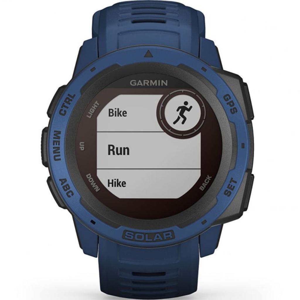 Смарт-годинник Garmin Instinct Solar, Tidal Blue (010-02293-01) - зображення 2