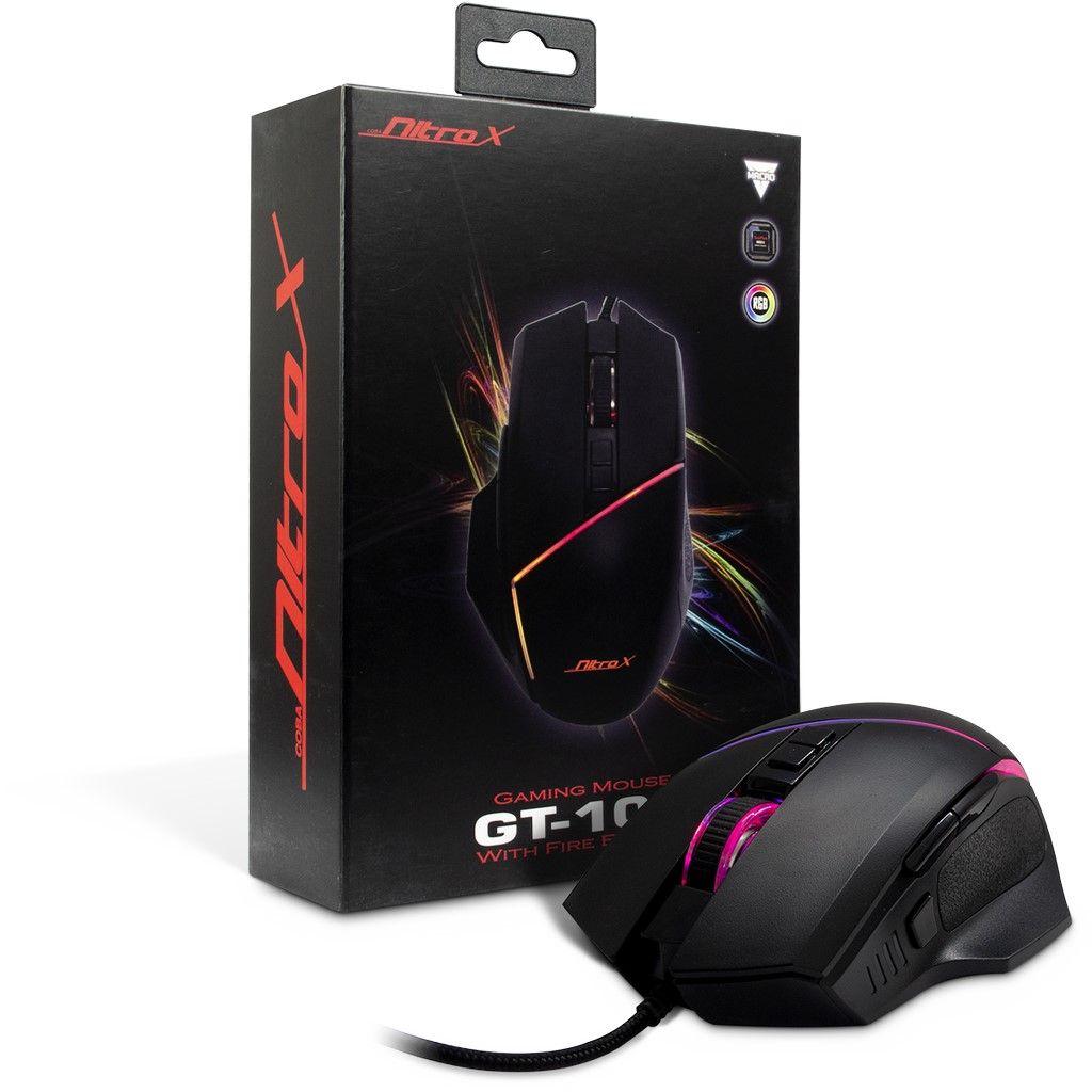 Мишка Nitrox GT-100 RGB Black (GT-100) - зображення 6