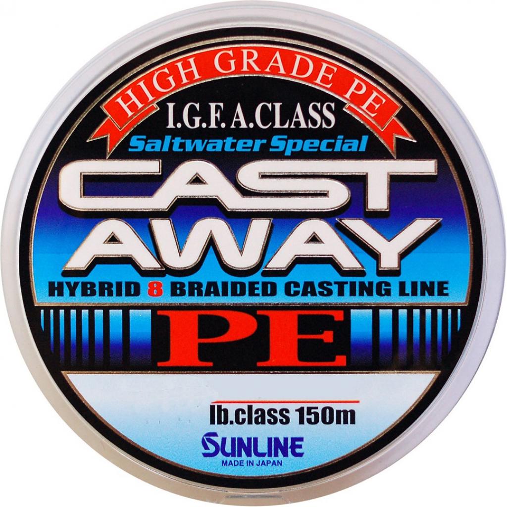 Шнур Sunline CAST AWAY PE 150м #0.6/0.156мм 10LB/4.2кг (1658.00.74) - зображення 1