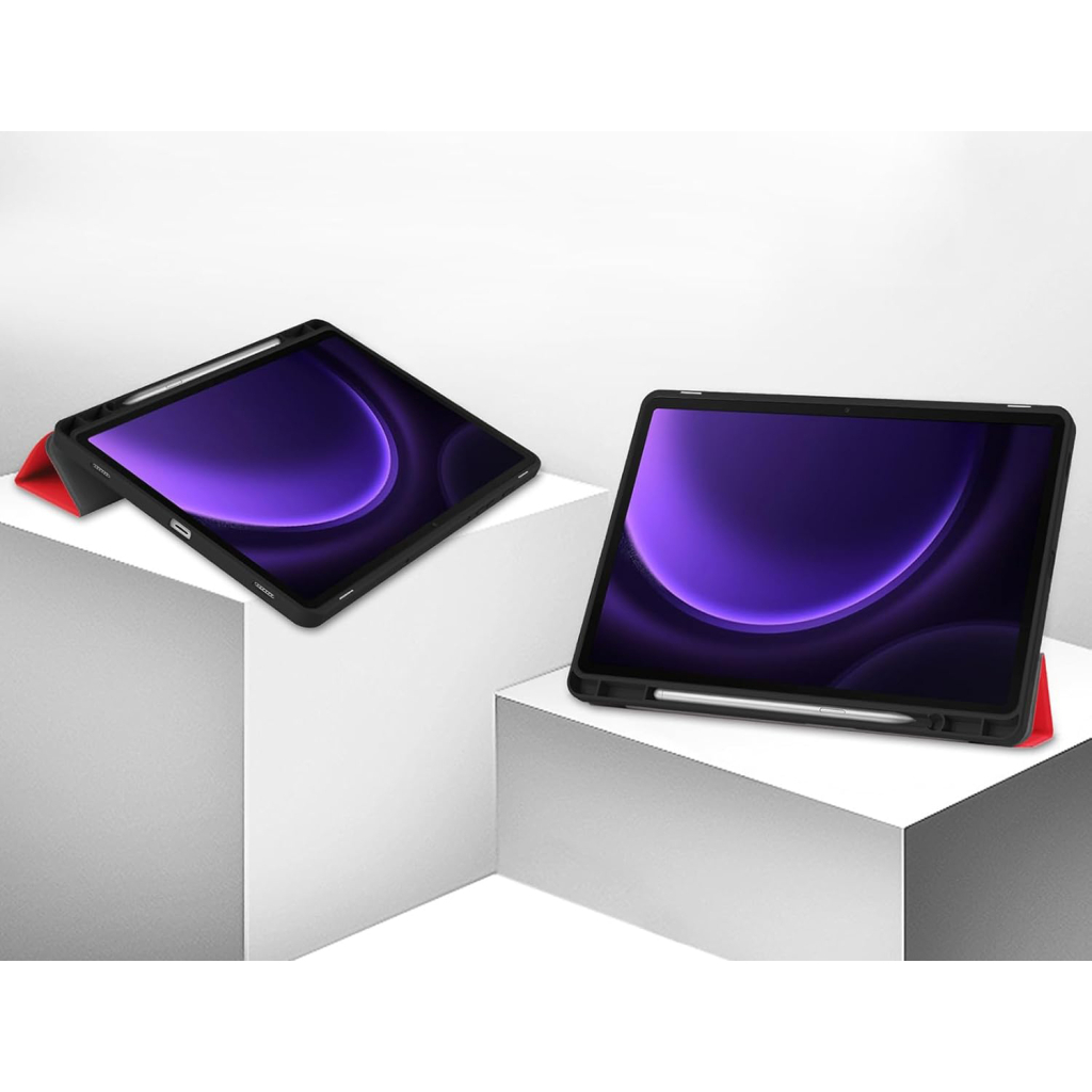 Чохол до планшета BeCover Flexible TPU Mate Samsung Galaxy Tab S10 FE (SM-X520/SM-X526) 10.9" Red (713267) - изображение 5