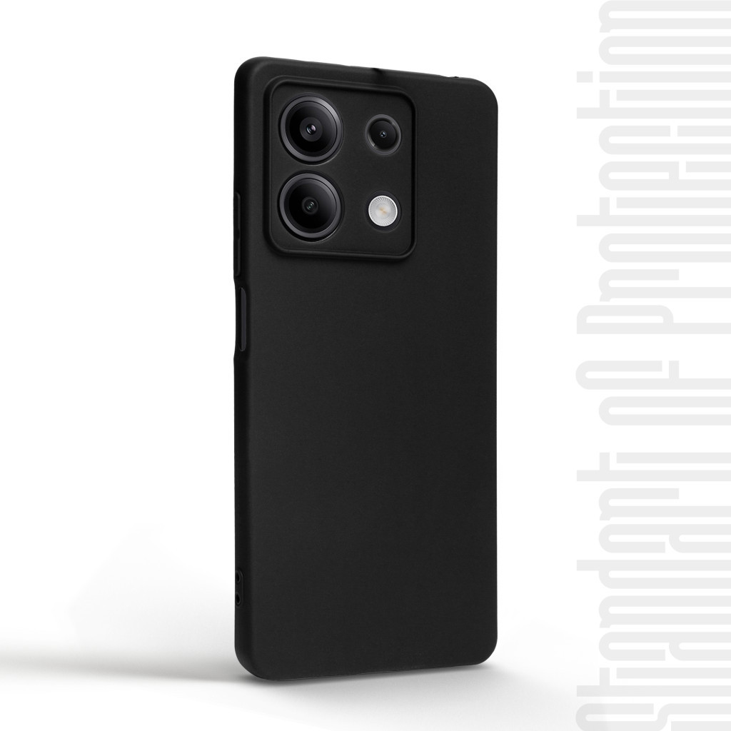 Чохол до мобільного телефона Armorstandart Matte Slim Fit Xiaomi Redmi Note 13 5G Camera cover Black (ARM73347) - зображення 2