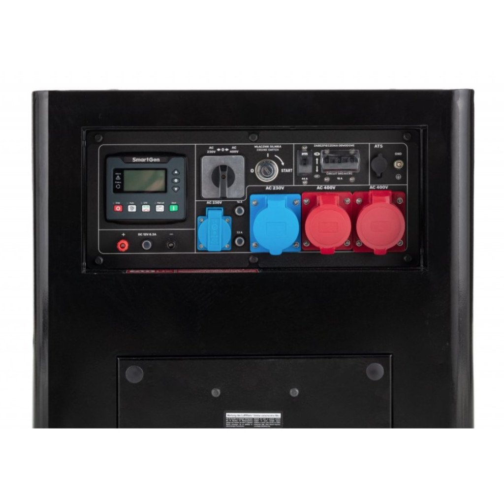 Генератор PEZAL HDE14000 SA3 11kW, автостарт. (HDE14000-SA3) - зображення 10