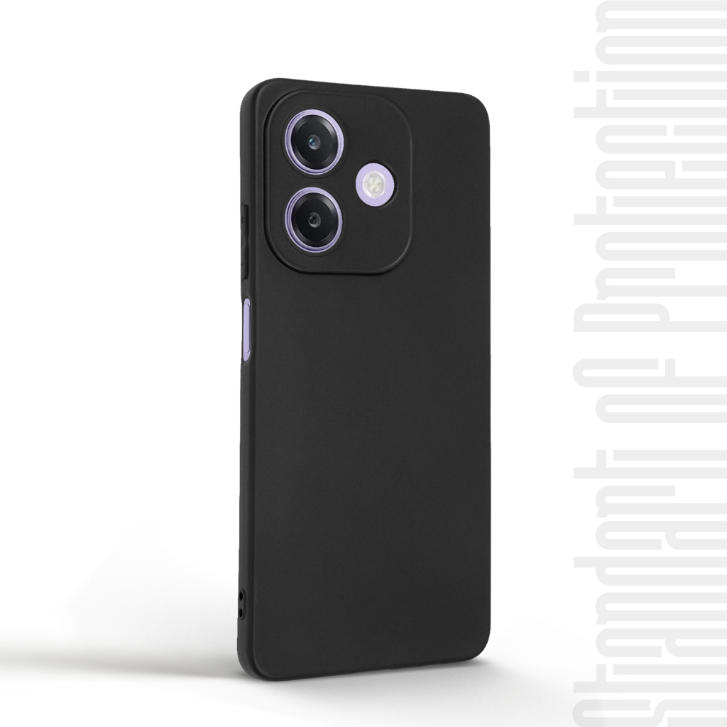 Чохол до мобільного телефона Armorstandart Matte Slim Fit OPPO A40 4G / A40m 4G / A3 4G / A3x 4G Camera cover Black (ARM78566) - зображення 2