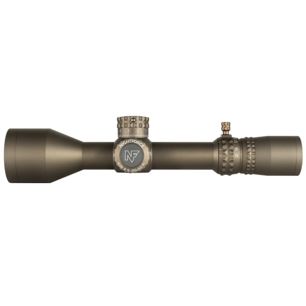 Оптичний приціл Nightforce NX8 2.5-20x50 F1 ZeroS Сітка Mil-XT з підсвічуванням Earth (C665) - зображення 3