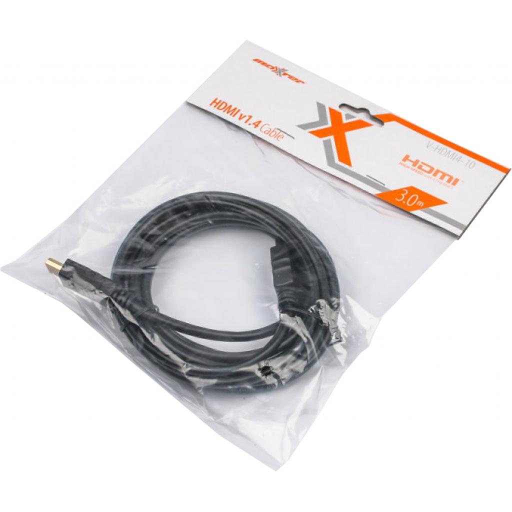 Кабель мультимедійний HDMI to HDMI 3.0m Maxxter (V-HDMI4-10) - зображення 2