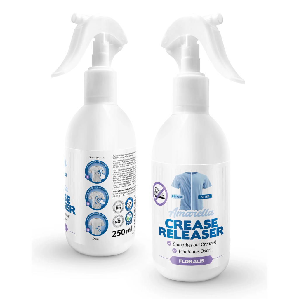 Засіб для прасування Amarella Праска-спрей розгладжувач складок Floralis 250 мл (5907100190202) - picture 2