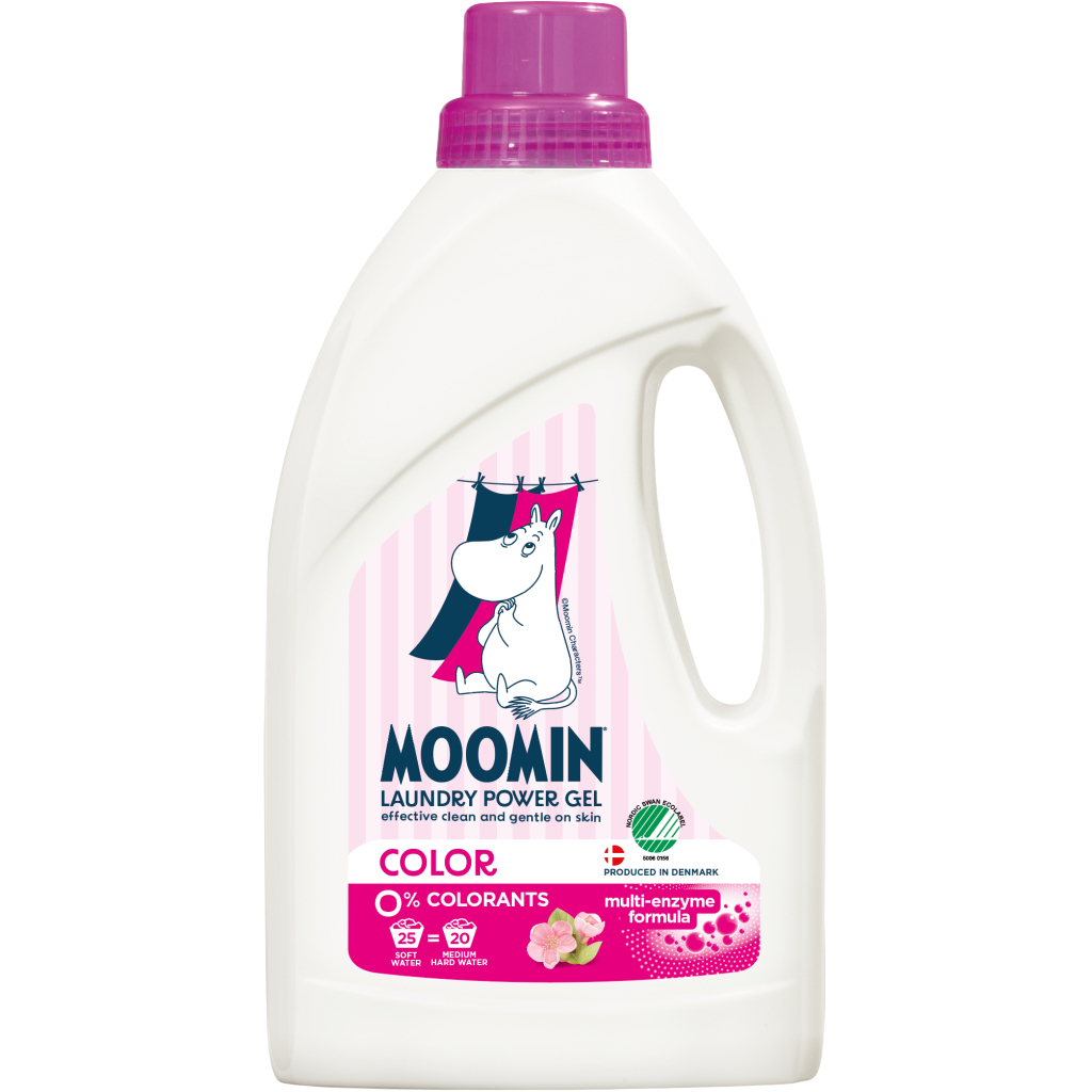 Гель для прання Moomin Color 900 мл (5701017420021) - зображення 1