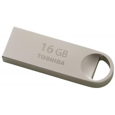 USB флеш накопичувач Toshiba 16GB Owari Metal USB 2.0 (THN-U401S0160E4) - зображення 2