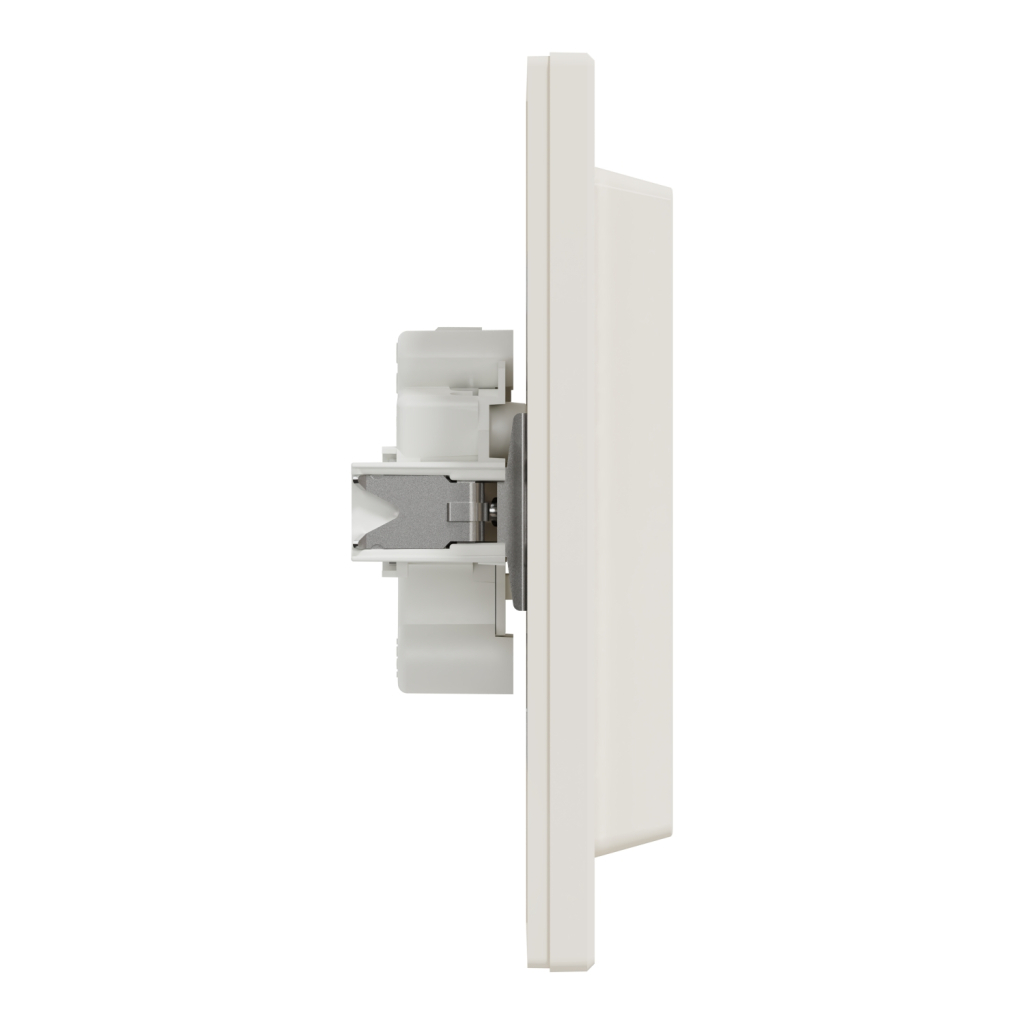 Розетка Schneider Electric ASFORA без заземлення подвійна крем (EPH9700123) - изображение 3