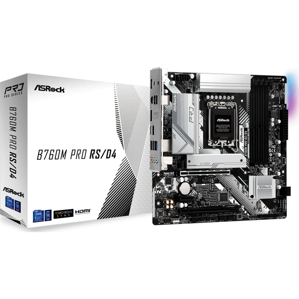Материнська плата ASRock B760M PRO RS/D4 - зображення 6