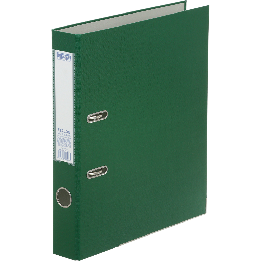 Папка - реєстратор Buromax Etalon A4 50 мм Зелена (BM.3016-04c) - зображення 1