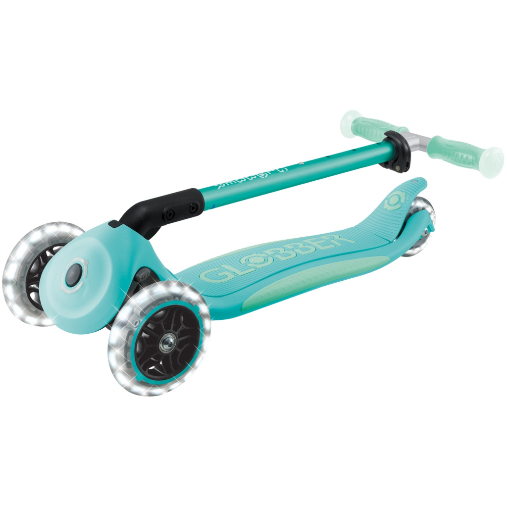 Самокат Globber Elite колеса з підсвіткою М'ятний (839-206) - изображение 7